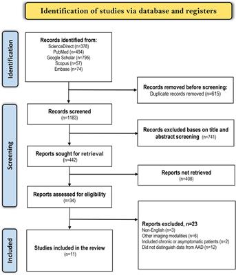 Comparison between transthoracic echocardiography and transoesophageal echocardiography in the diagnosis of acute aortic dissection from an emergency perspective. A systematic review and meta-analysis